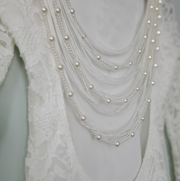 GORGEOUS Long Sleeve Backless Fitted Dress - Picture 2 of 7